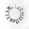 Silver Charm I Bracelet