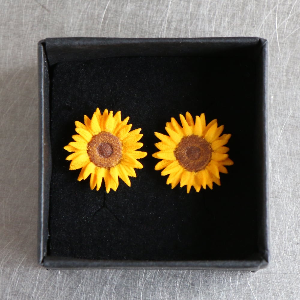 Van gogh on sale sunflower earrings