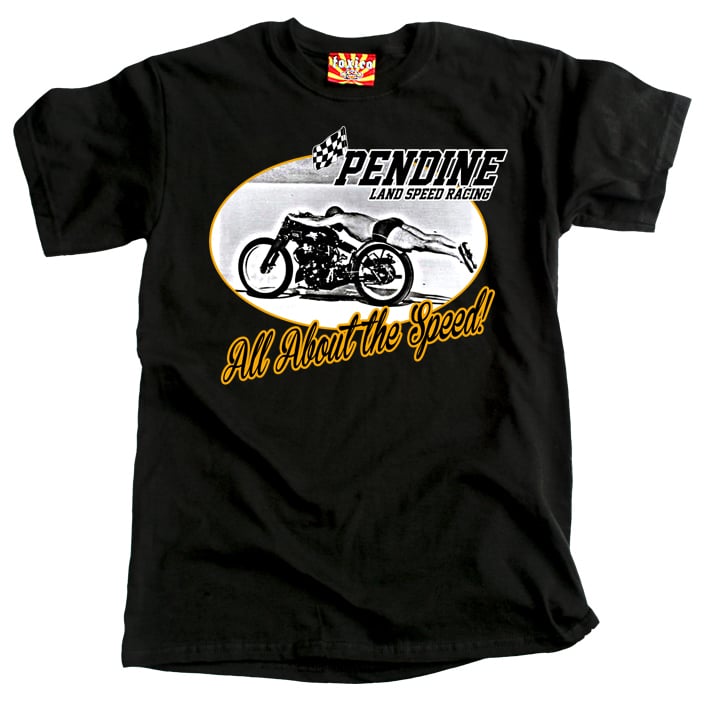 Image of All About The Speed (Black) T-Shirt