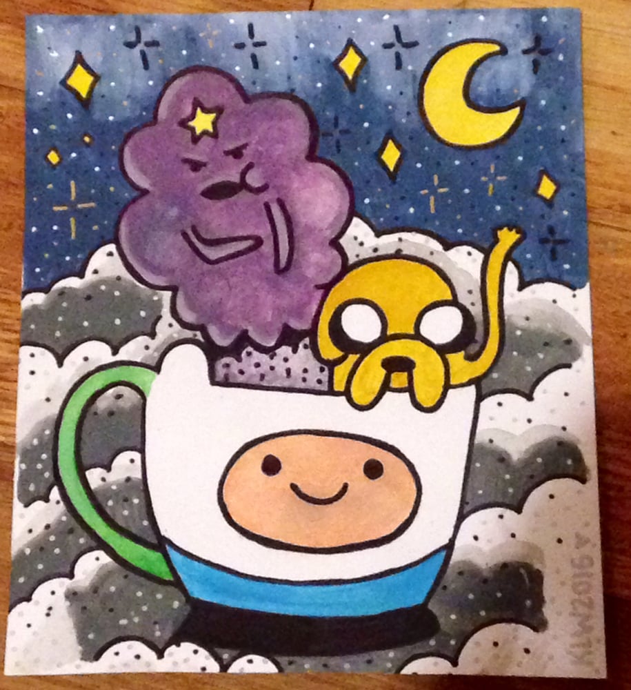 Image of Adventure Time Cmon grab your Coffee