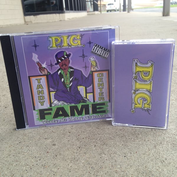 Image of P.I.G. - Funky As Many Expected CD & Down To Bust Cassette Tape