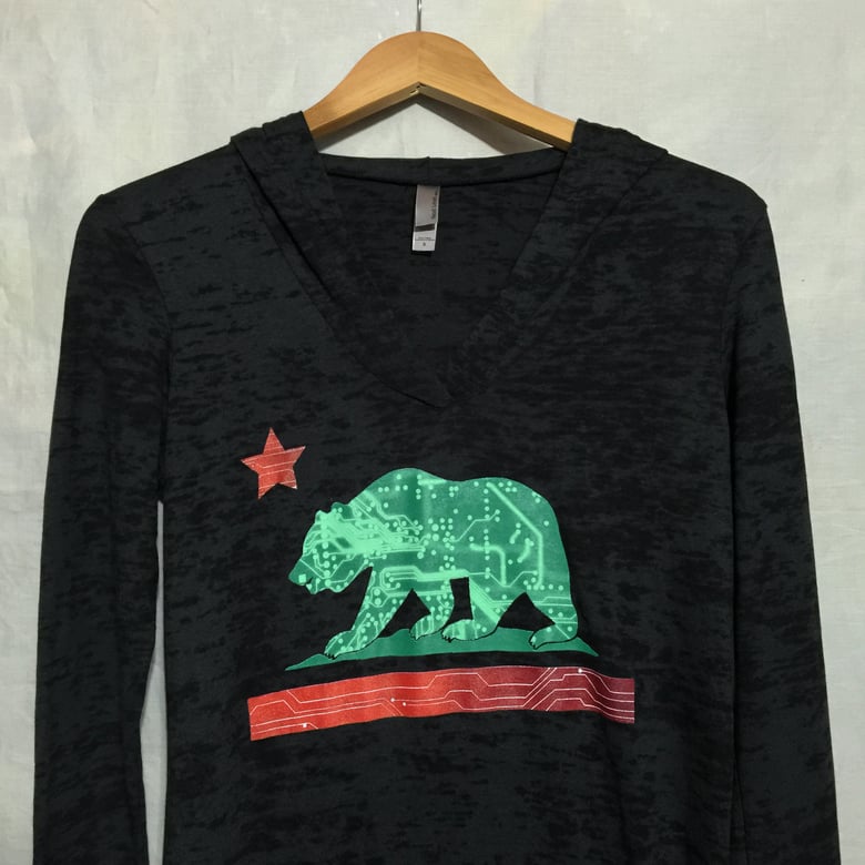 Image of Beartron Black Lux Hoodie
