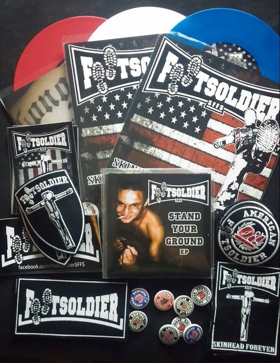 Image of Records, CDs, Patches, Stickers and Pins