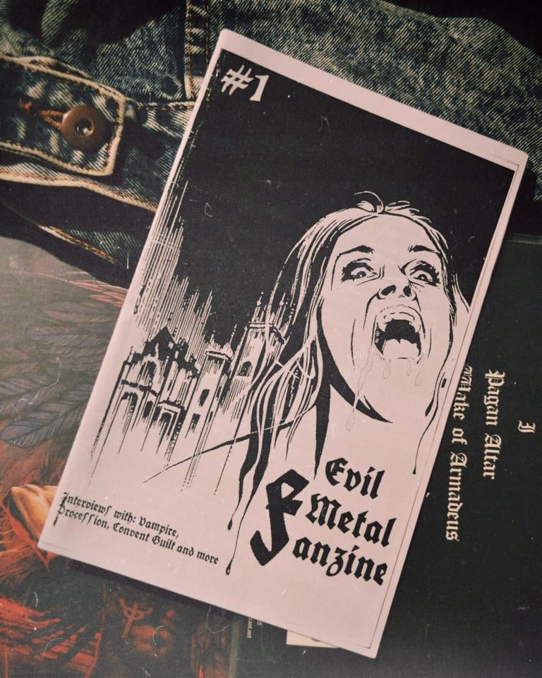 Image of Evil Metal Fanzine issue #1