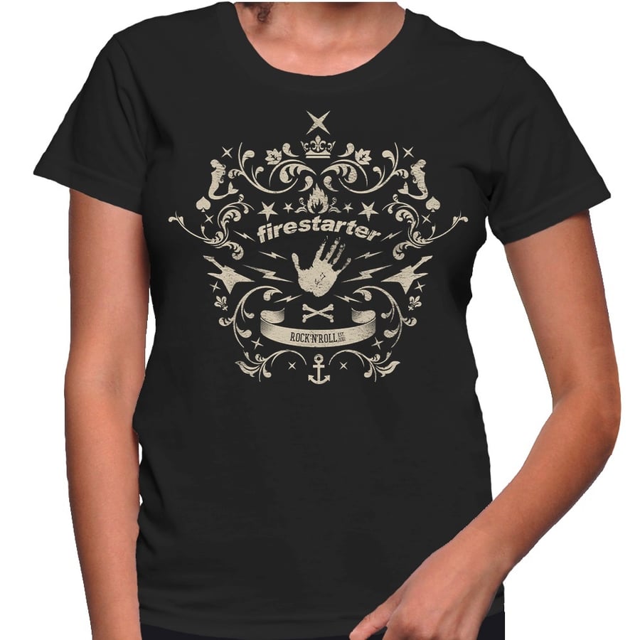 Image of Firestarter Logo-Shirt, Lady