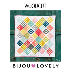 Image of Woodcut Quilt Pattern - PDF