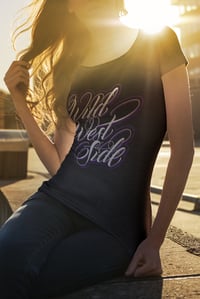 Image 1 of Womens IGNITE Script T-Shirt - Purple