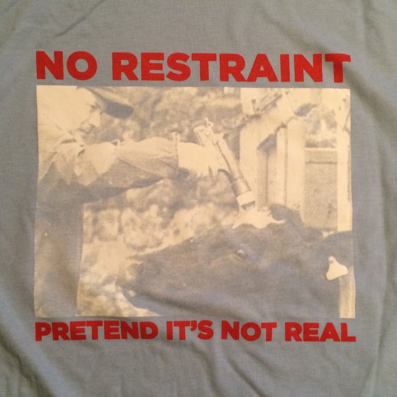 Image of Pretend It's Not Real Shirt - BLUE