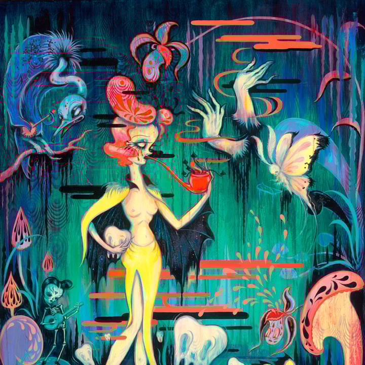 Image of "Ghost Moth Serenade"
