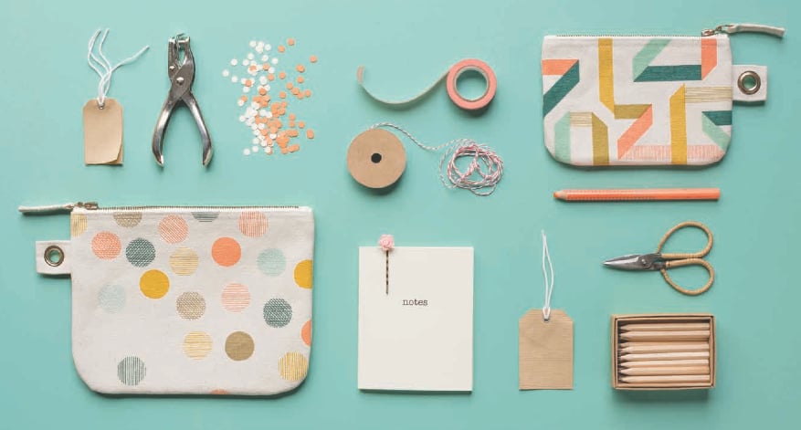 Image of Carousel Small Zipper Bag 