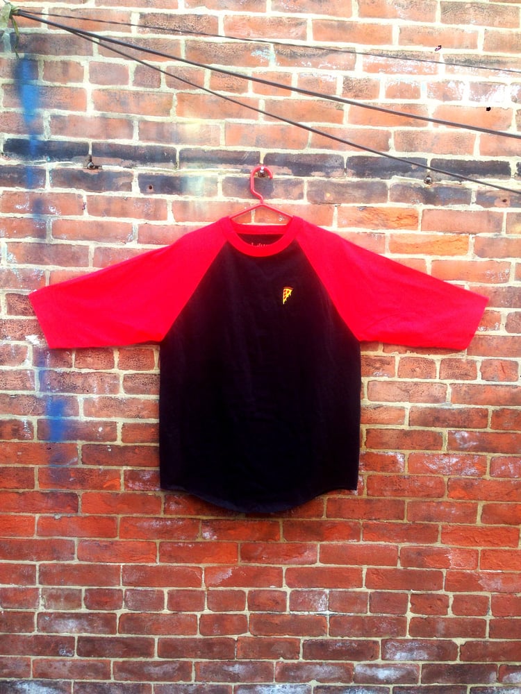 Image of Slice - Embroidered baseball T