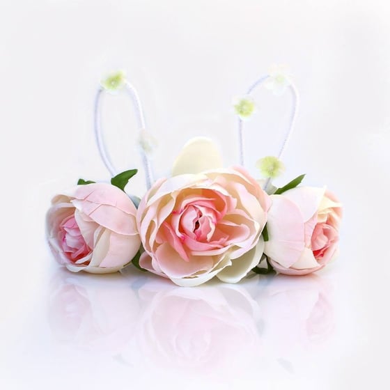 Image of Easter Bunny Vogue Flower Crown LIMITED EDITION