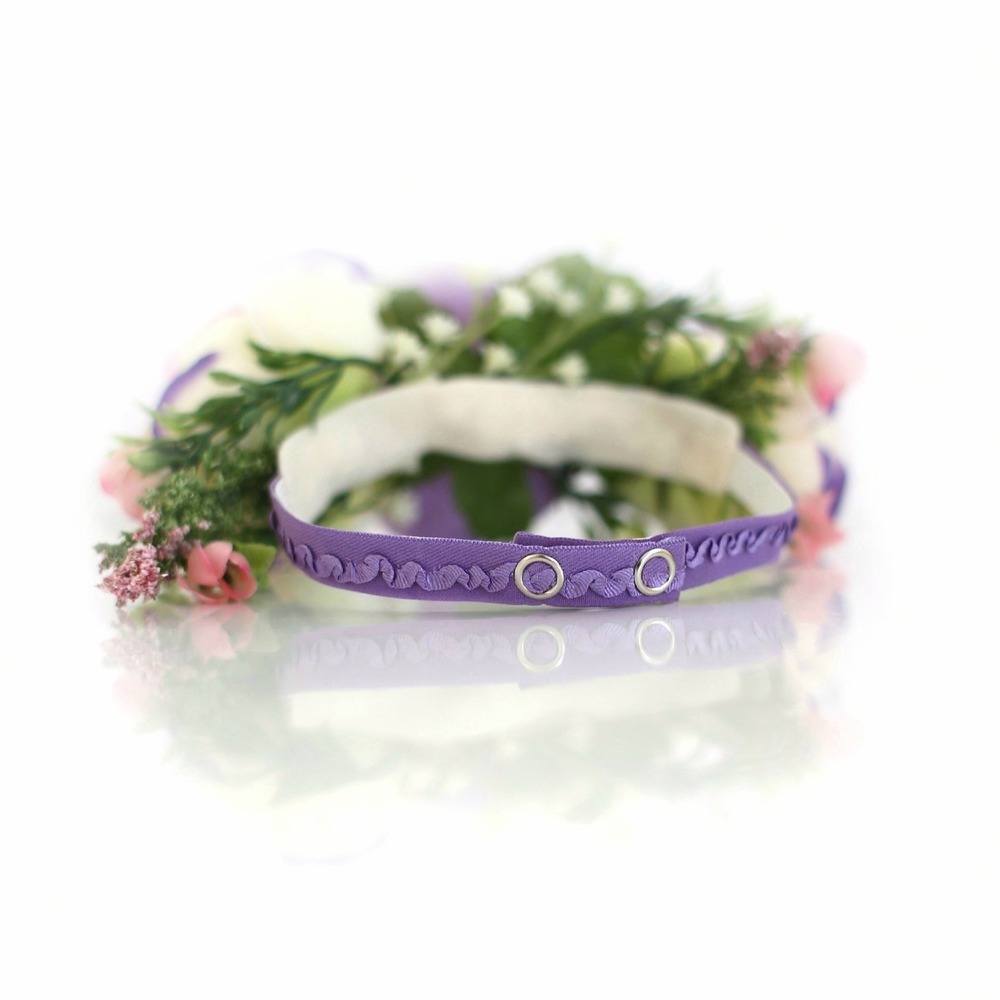 Image of Lilac Lady Flower Crown