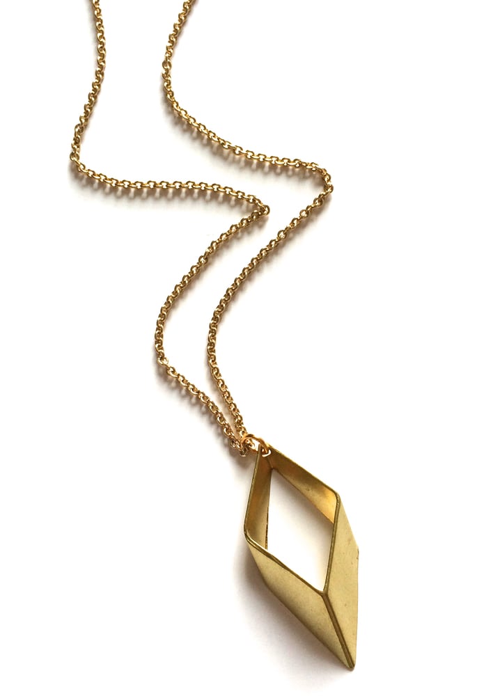 Image of Kool Jewels 3D Geometric Necklace 