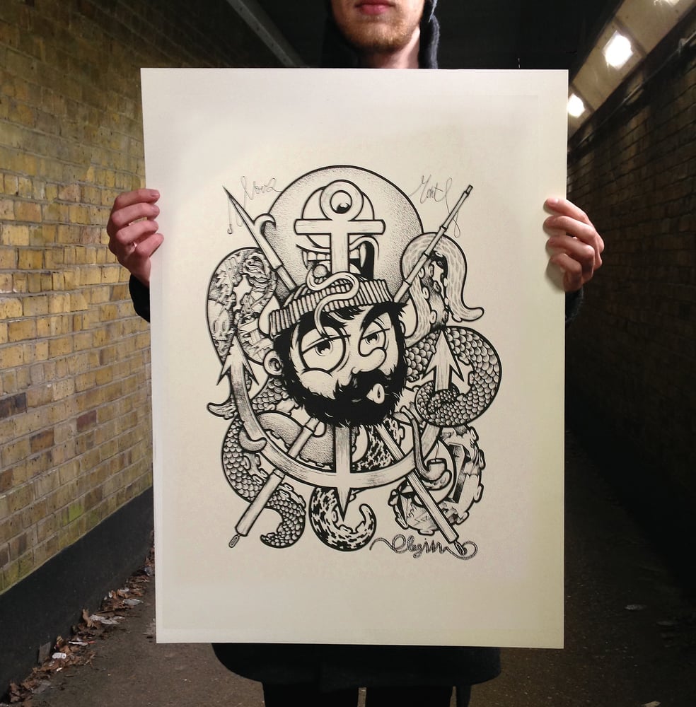 Image of BILLY BONES PRINT