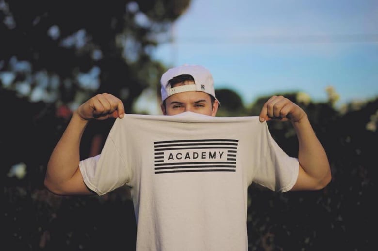 Image of Official Academy T-Shirt (White or Black)