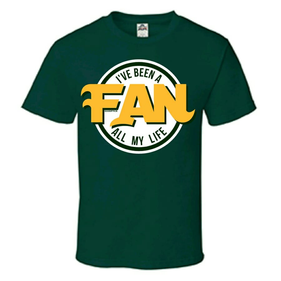 Image of GREEN "Been A FAN" Men's Tee