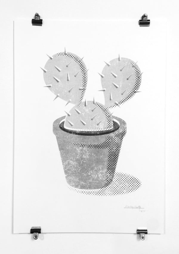 Image of A3 Cactus Print