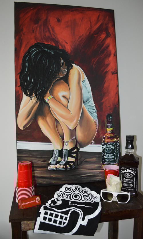 Image of JEREMY WORST Fairies Love Drank i have to Paint over the J4ck soon.