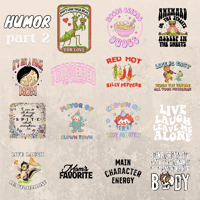 Humor Mystery Dyes (Part 2)