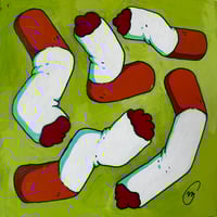 Image 1 of Ciggies small painting