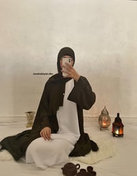 Image 3 of Khaki green Khadija Abaya  
