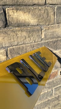 Image 3 of 4D acrylic neon plates (pair)