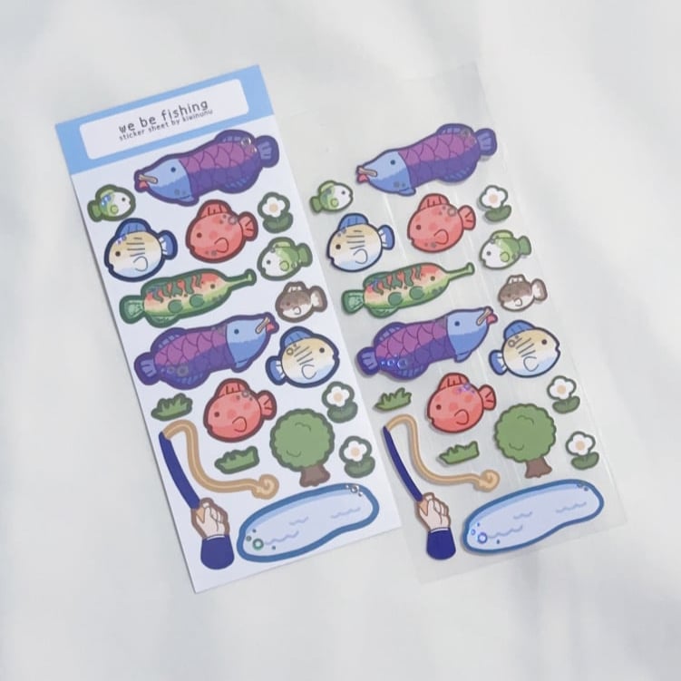 Image of We Be Fishing Deco Sheet