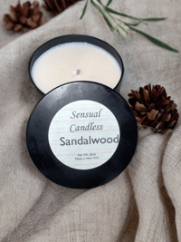Image 2 of Sandalwood Soy Wax Candle 