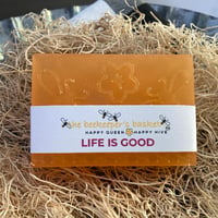 Image 1 of Life is Good Honeybee Glycerin Body Bar