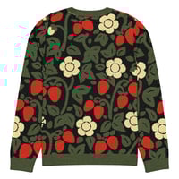 Image 8 of Strawberries Knitted Crew Sweater