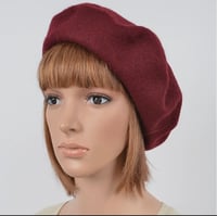 Beret Babe- Burgundy