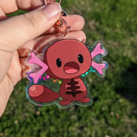 Image 1 of Paldean Wooper Double Sided Charm