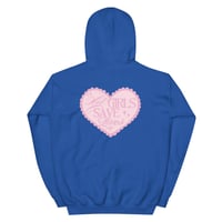 Image 16 of HOT GIRLS HAVE HEART HOODIE - BLUSH