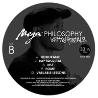 Image 4 of Cormega "Mega Philosophy" Instrumentals LP (black vinyl - limited)