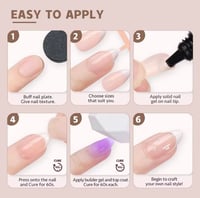 Image 2 of 30pc Press On Nail Kit