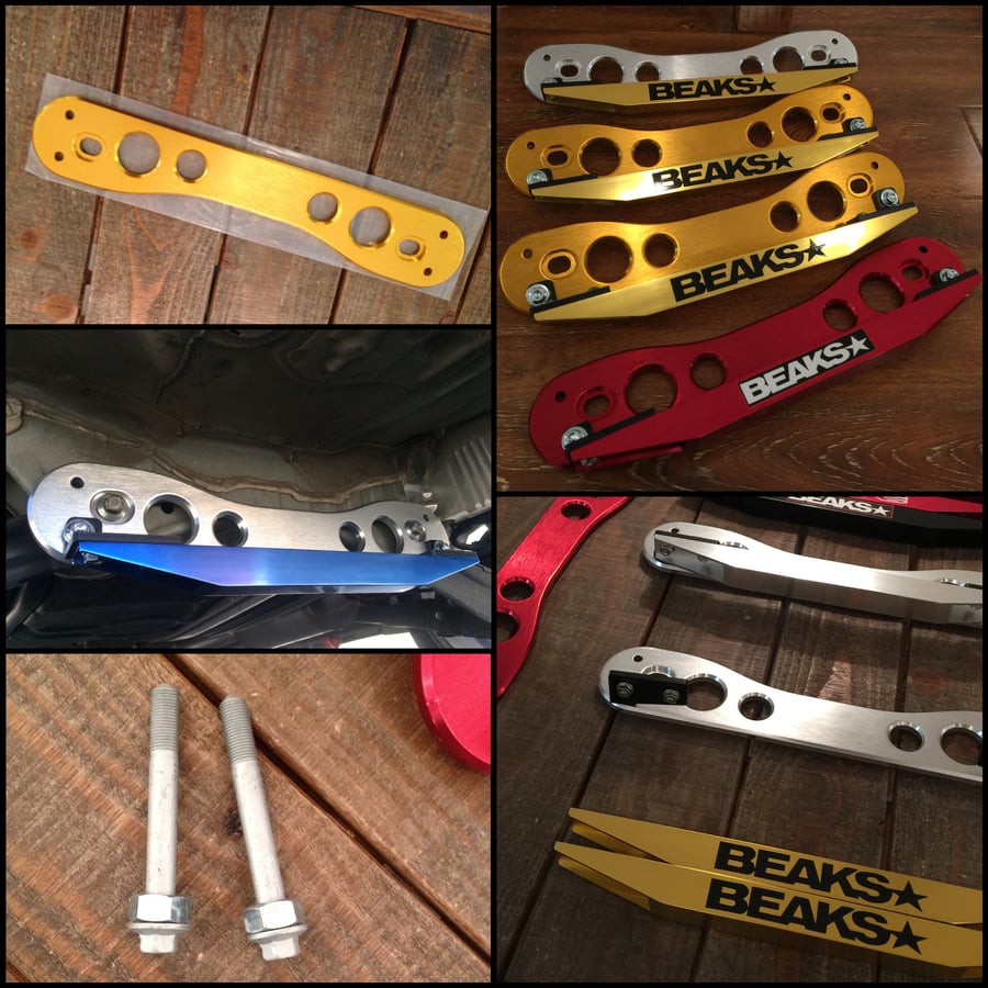 Image of Honda Civic's Subframe Brace & Lower Tie Bar