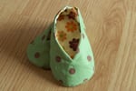 Image of Kawaii Kimono Baby Shoe Sewing Pattern