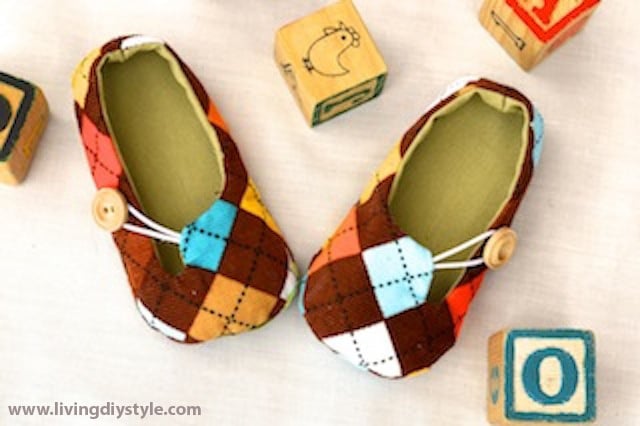 Image of Jack and Jill Baby Loafers Sewing Pattern