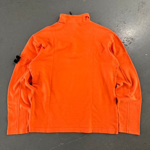 Image of SS 2006 Stone Island 1/4 zip up sweatshirt, size large