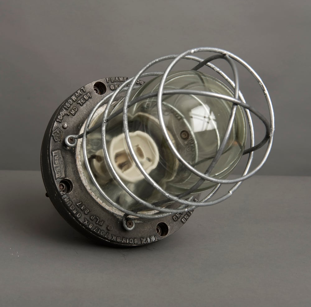 Image of English Factory Light By "Walsall"