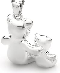 Bears of Hope - Bracelet Charm in Sterling Silver