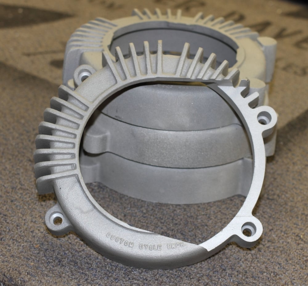 Custom Cycle Engineering Alternator Cover / Chopperdaves Casting Co