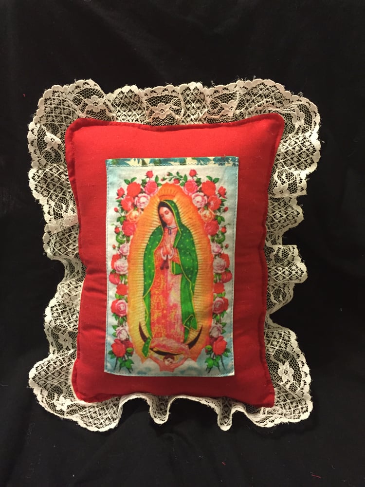 Image of Our Lady of Guadalupe - Pocket Prayer Pillow