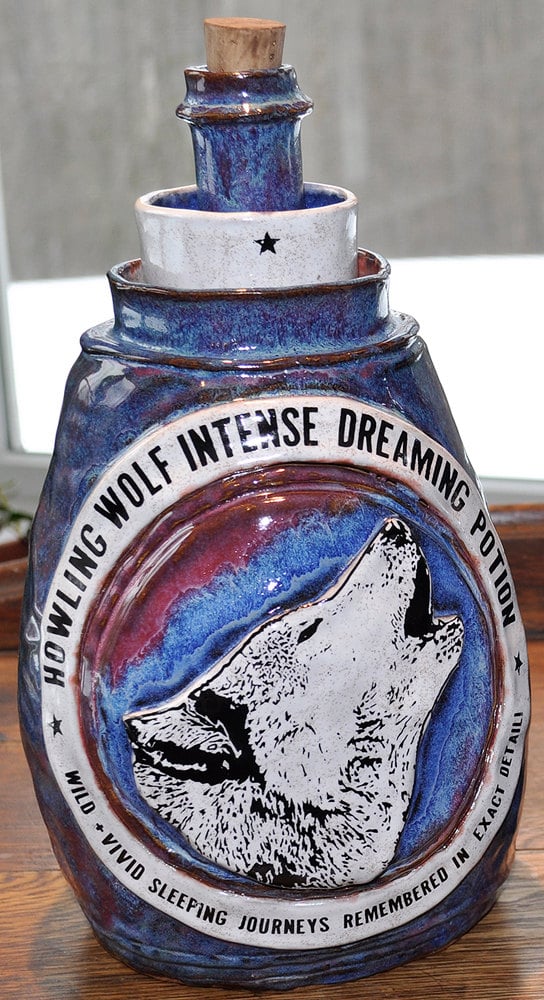 Image of Howling Wolf Jug
