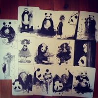 Image 3 of Pandamonium 14 postcards set 