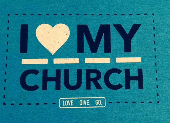 Image of I <3 MY CHRCH PAY IT FORWARD  LIMITED EDITION unisex zip up