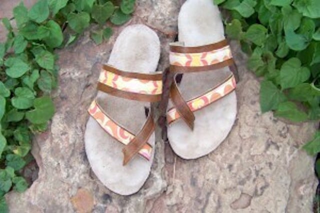 Image of Bahama Sandals Tutorial and Sewing Pattern