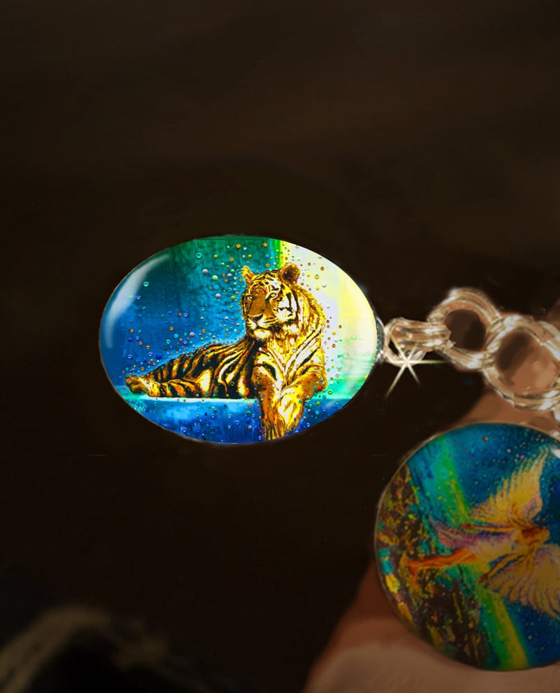Image of Temple Tiger – Your Personal Spiritual Guardian & Protector - Positive Energy Charm