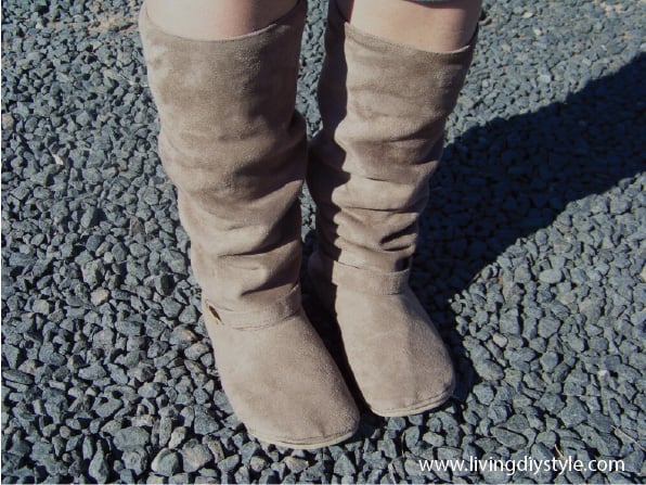 Women's Slouchy Boot Sewing Pattern / livingdiystyle